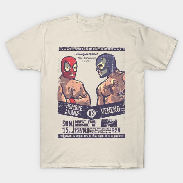 Super Luchadores -3 T-Shirt by spike00